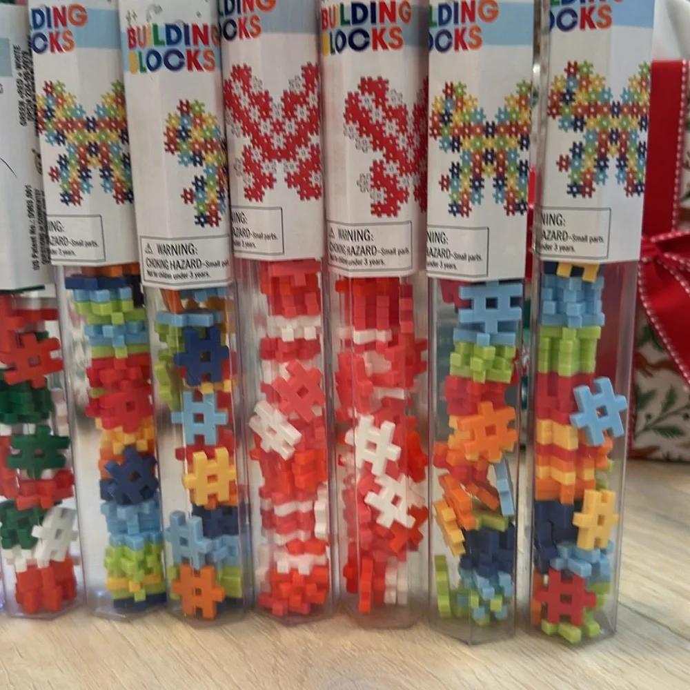 9 X target dollar spot puzzles building Christmas rainbow and valentines day mix